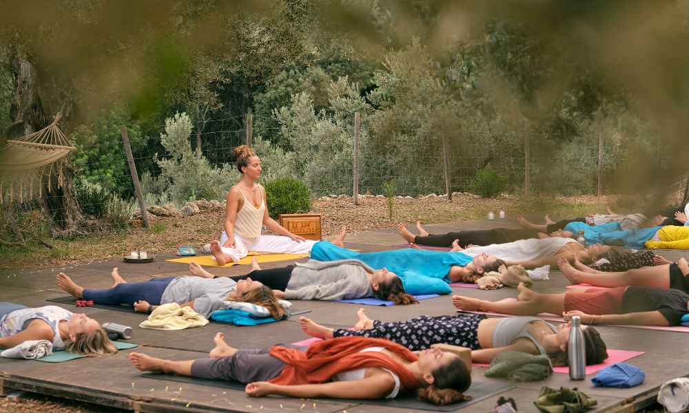 retraite de yoga spirituelle